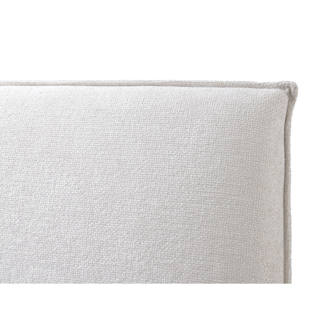 OASIS BED (FOR MATTRESS 160x200cm) FABRIC CREAM FABRIC E1