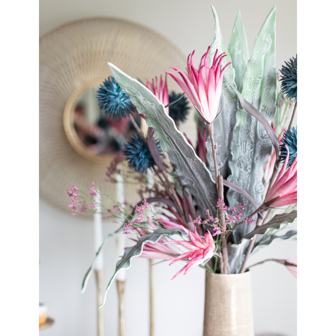 MALULU ARTIFICIAL LEAF EVA FOAM GREEN H110cm PRC