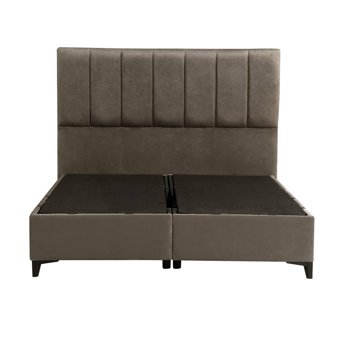 STICKS BED WITH STORAGE (FOR MATTRESS 160x200cm) VELVET CAMEL 05-911 E1 TR
