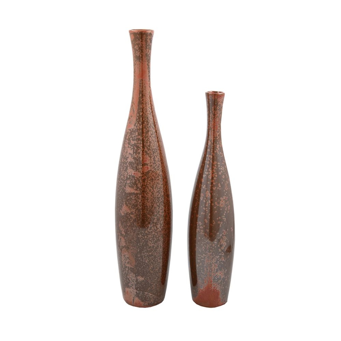 LEI VASE CERAMIC TERRACOTTA D12xH48cm PRC