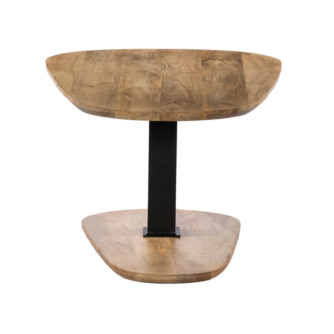 LEVEL COFFEE TABLE WOOD MANGO NATURAL METAL BLACK 95x65xH48cm IN