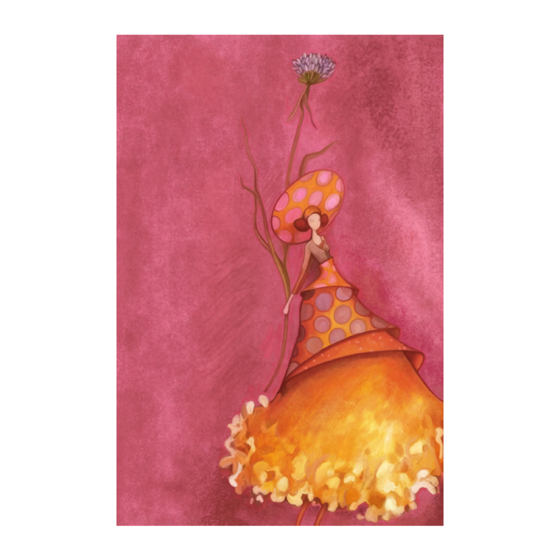 SOMNIA 2 PAINTING CANVAS MULTICOLOR WOOD 60x90xH3,