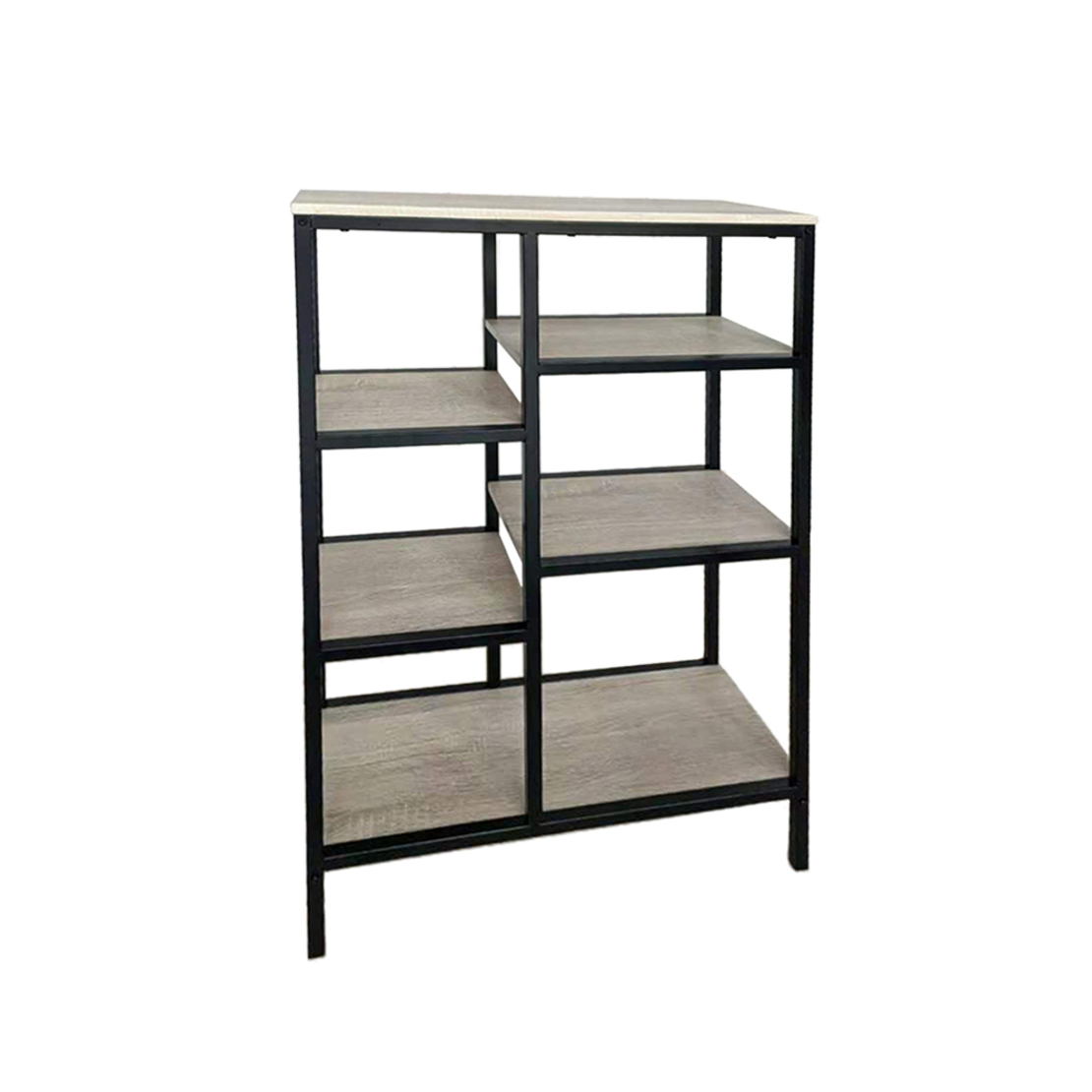 FILE BOOKCASE SHORT MDF SONOMA BLACK 70x30xH109cm E1 PRC
