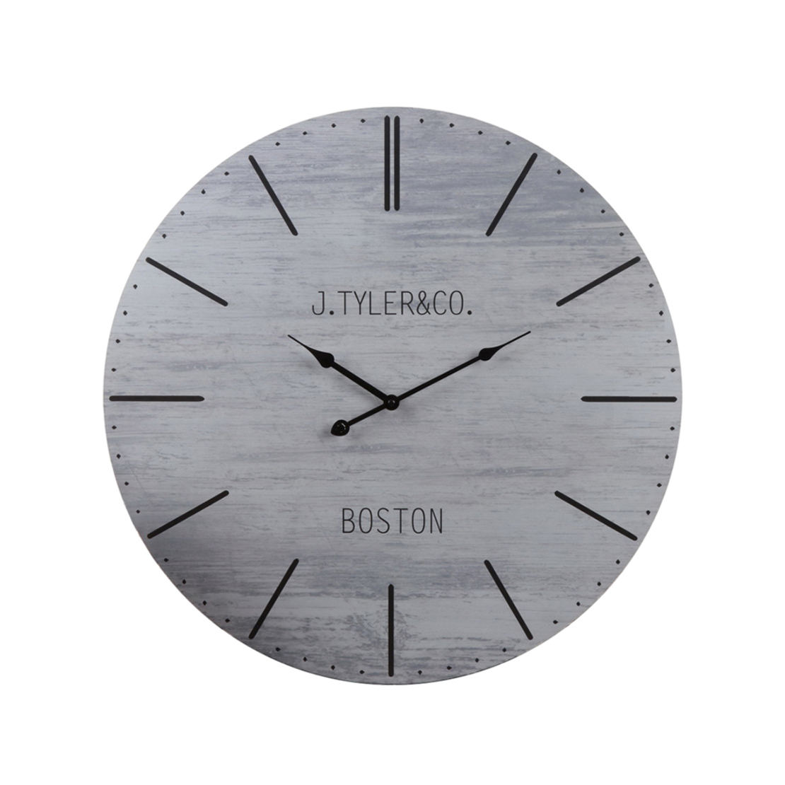 ZEIT CLOCK WALL MDF GREY D61xH4,5cm PRC