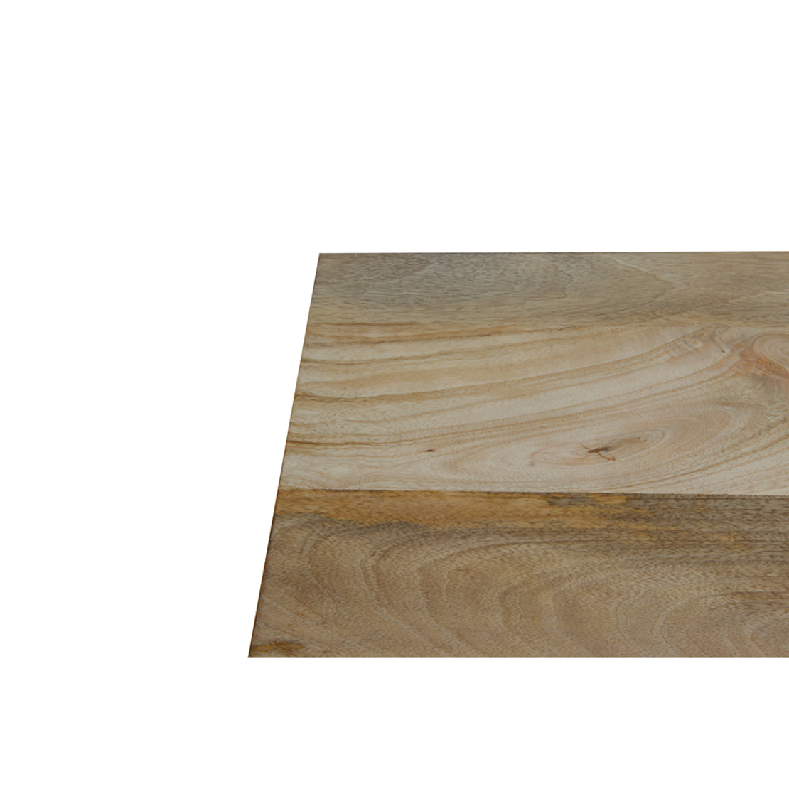QUADRO COFFEE TABLE SET 3PCS WOOD MANGO NATURAL METAL BLACK 110x60xH45cm IN