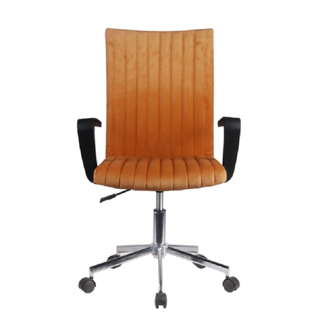 LOTTO CHAIR DESK FABRIC PUMPKIN METAL 54x59xH98cm E1 PRC