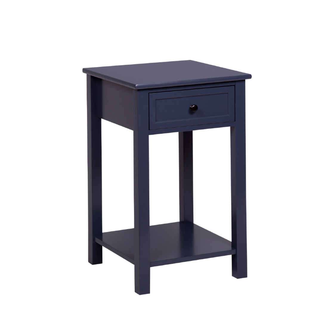COUNTRY NIGHTSTAND LACQUERED MDF BLUE DARK E1 PRC