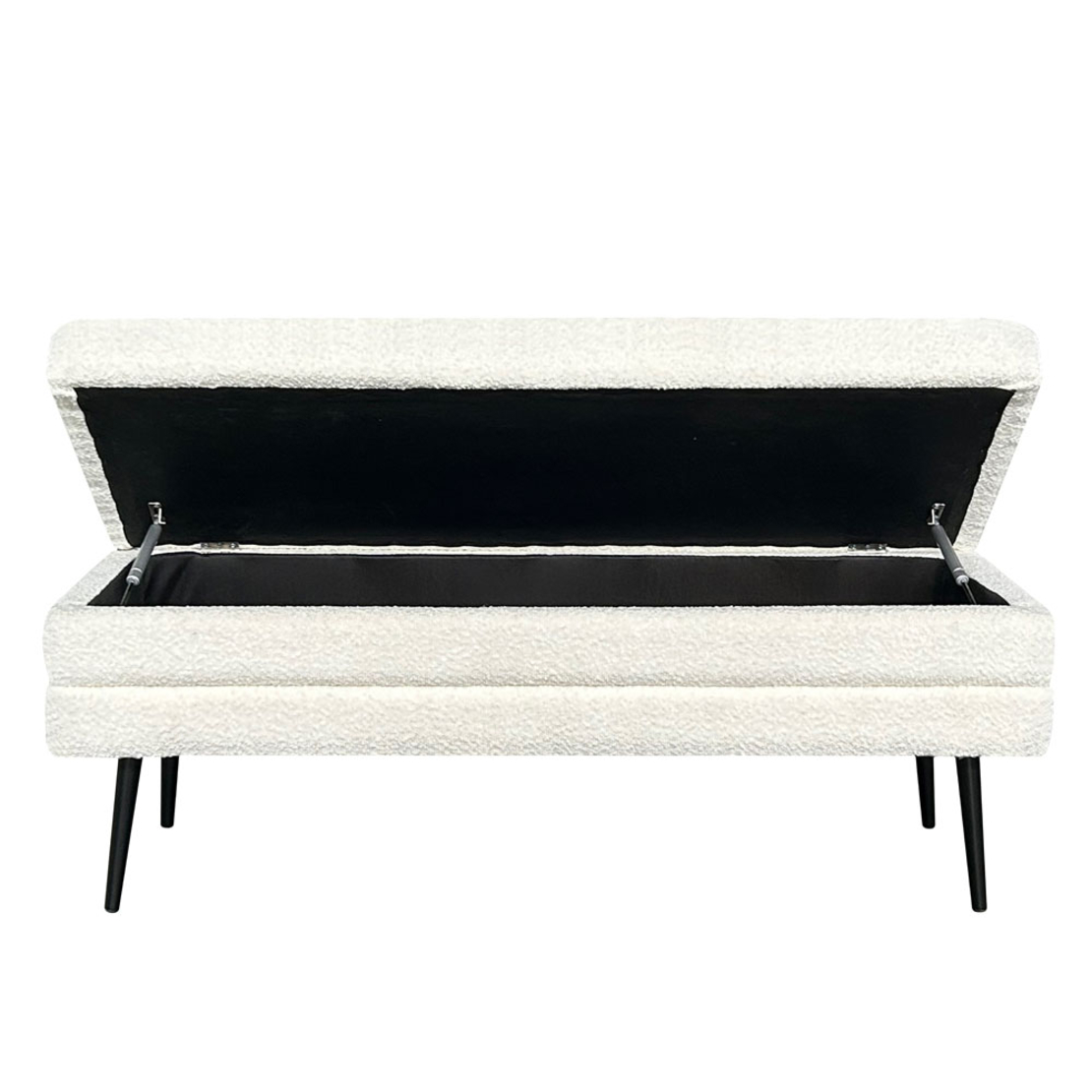 SLICES STOOL FABRIC WHITE BLACK E1 PRC