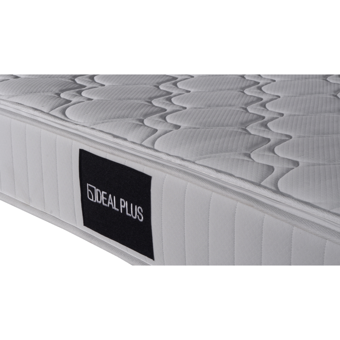DEAL PLUS MATTRESS 120x200cm FABRIC WHITE FOAM TR