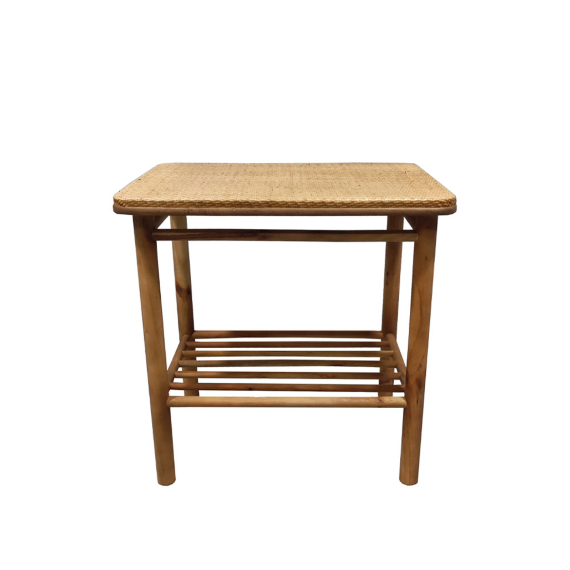 KAMIRA STOOL FIR WOOD NATURAL RATTAN NATURAL PR