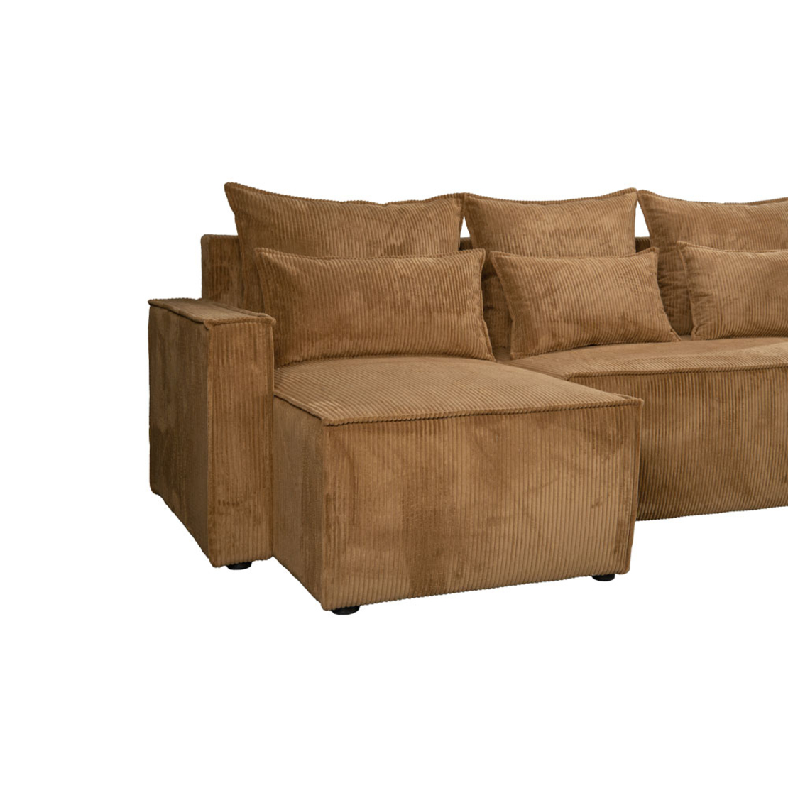SAY SOFA BED REVERSABLE EASY CLEAN FABRIC CAMEL E1 EU
