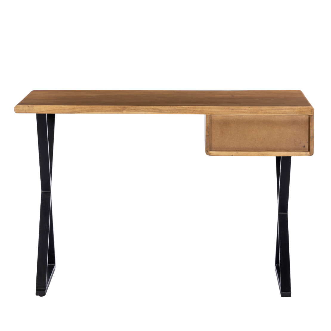 SCRIVANIA DESK WOOD ACACIA WALNUT 118x55xH78cm IN