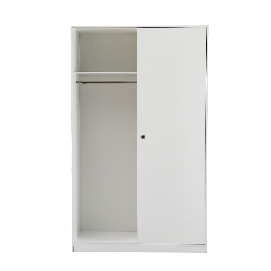 KEY WARDROBE 2DOORS CHIPBOARD WITH MELAMINE WHITE