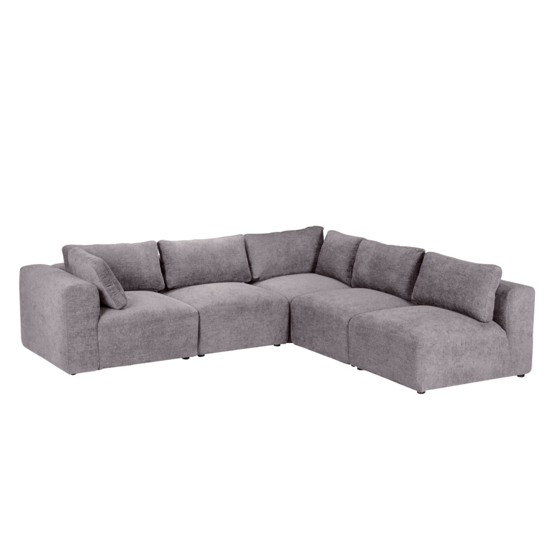 BOX ARMCHAIR WITH ARM REVERSABLE EASY CLEAN FABRIC GREY E1 EU