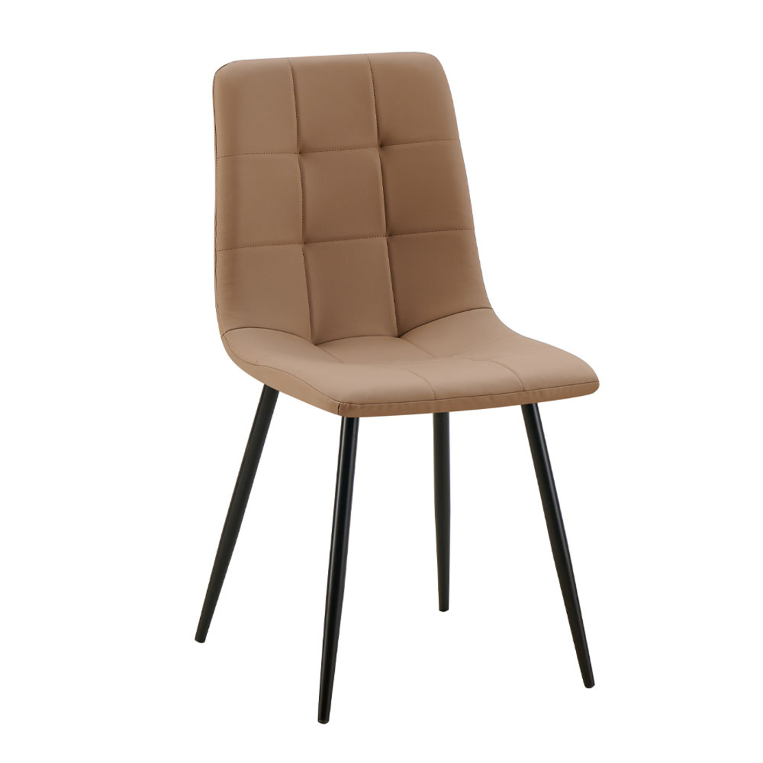 CARRE CHAIR FABRIC BEIGE METAL E1 PRC