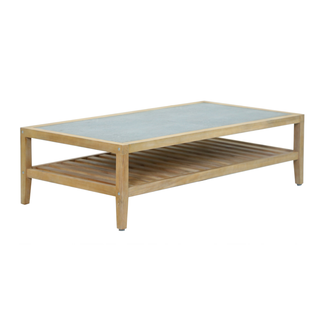 JAPONISM LOUNGE SET 1+2+1 WOOD ACACIA BEIGE VN
