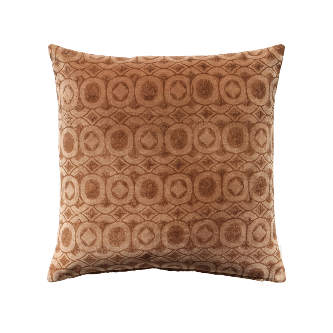 RUSSET B DECOR CUSHION COTTON VISCOSE CARAMEL BEIG