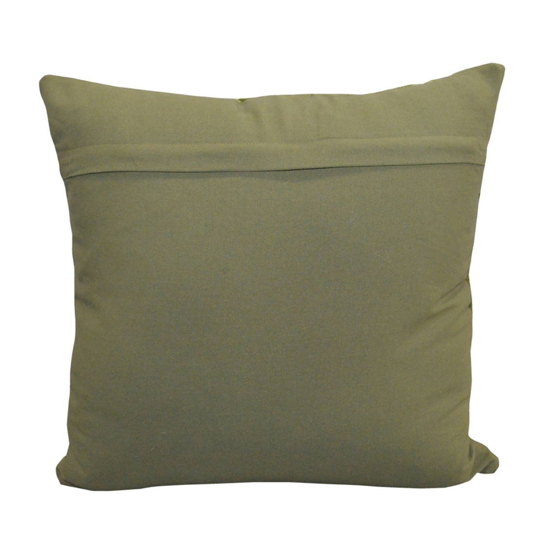 GREEN X DECOR CUSHION FABRIC OLIVE GREEN 50x50xH10
