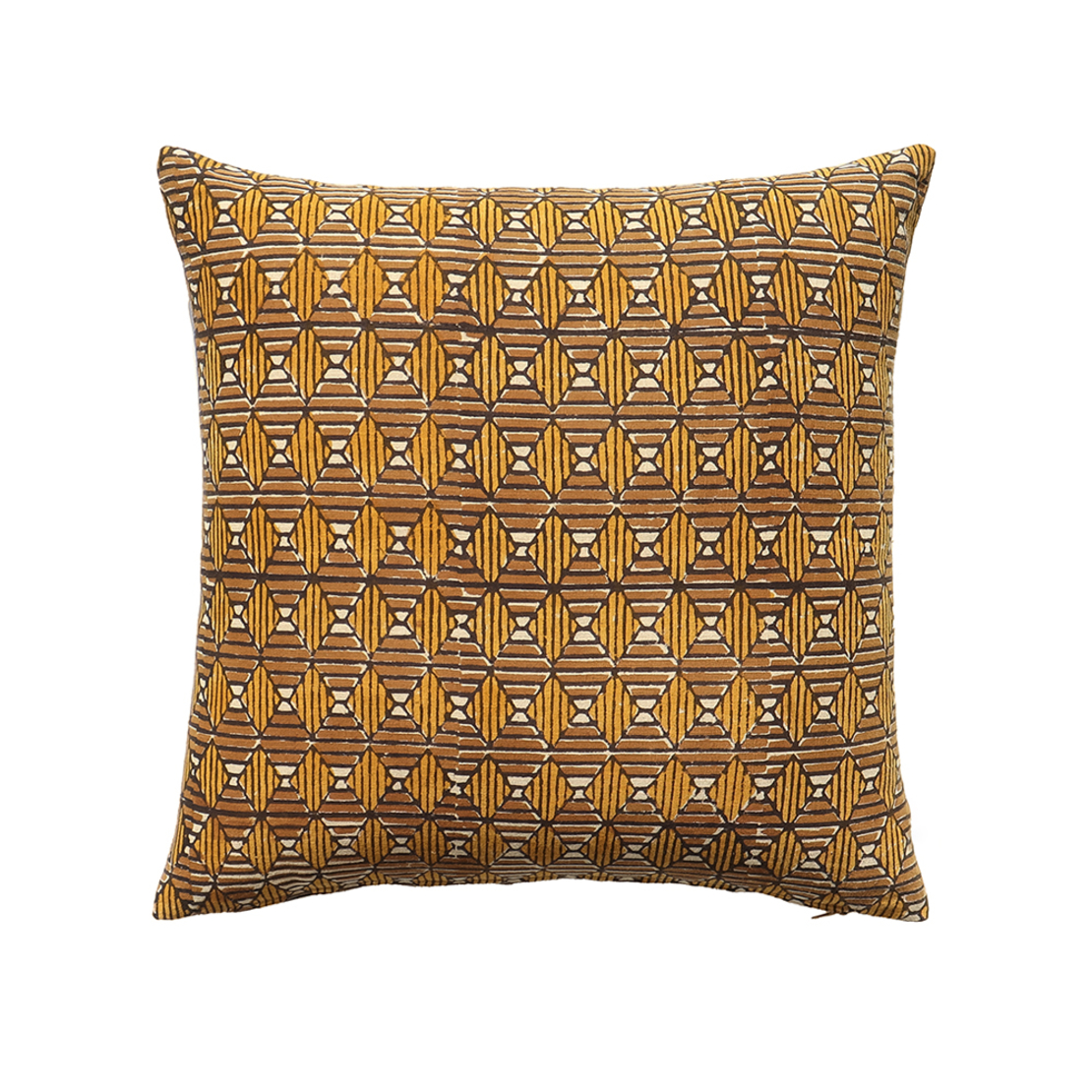 SAMOAN C DECOR CUSHION COTTON VISCOSE CARAMEL DIJO