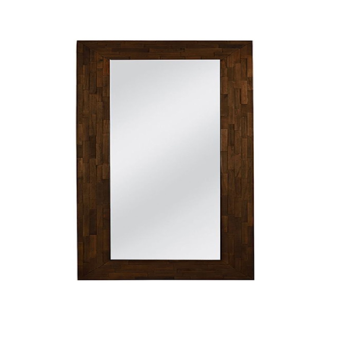 WOODY MIRROR WALL WOOD PAULOWNIA BROWN 70xH110cm E1 PRC