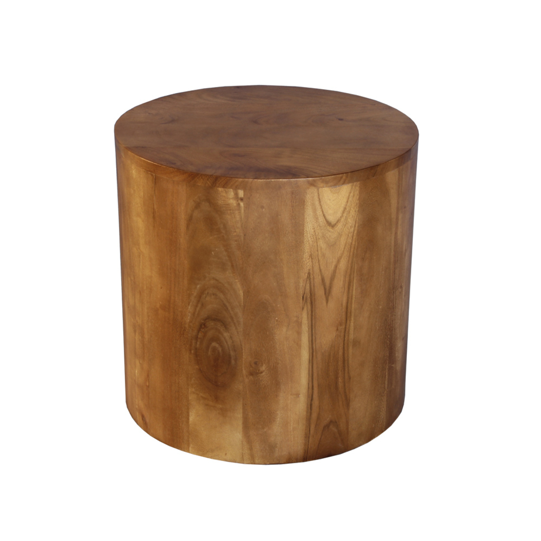 TULUM SIDE TABLE WOOD ACACIA WALNUT 45x45xH45cm IN