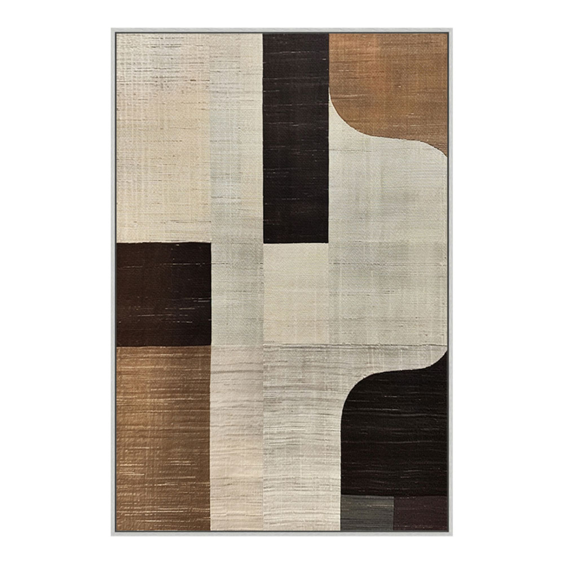 WABI SABI B PAINTING CANVAS MULTICOLOR WOOD FRAME