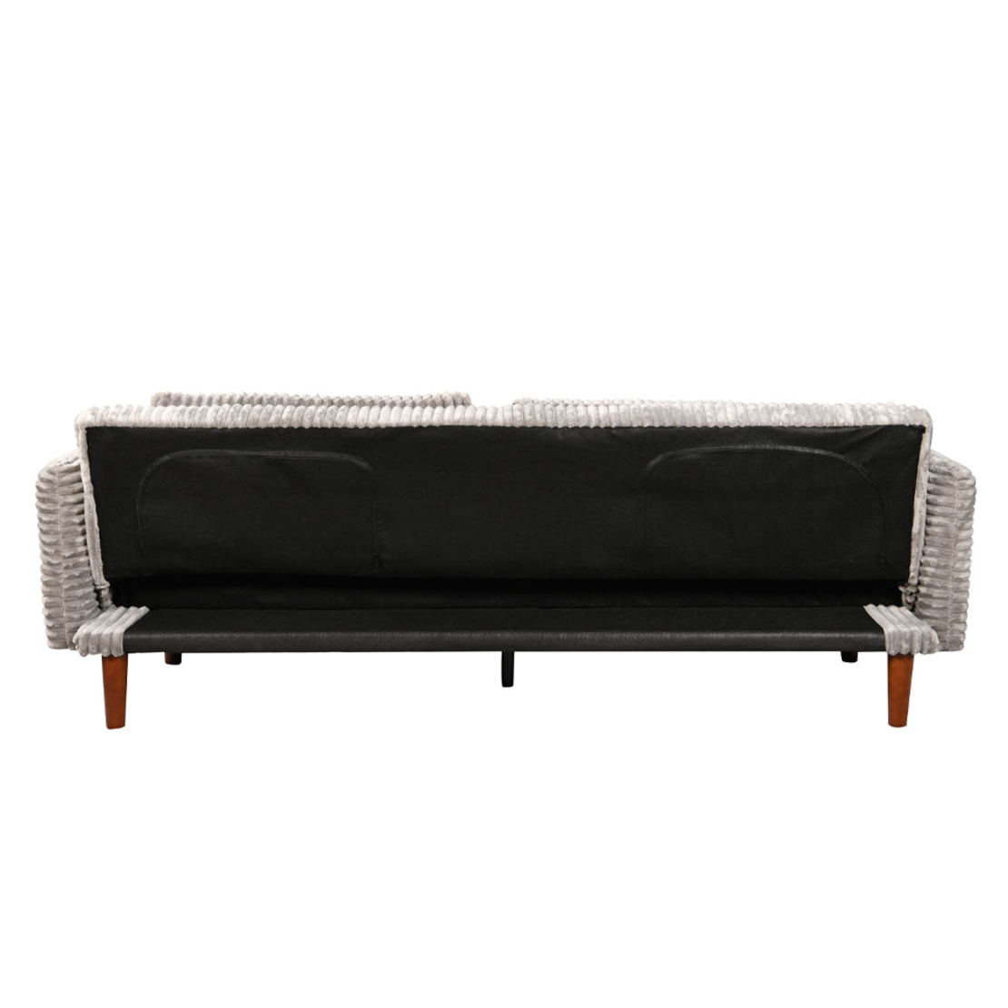 COTTLE SOFA BED 3SEAT FABRIC GREY LIGHT E1 PRC