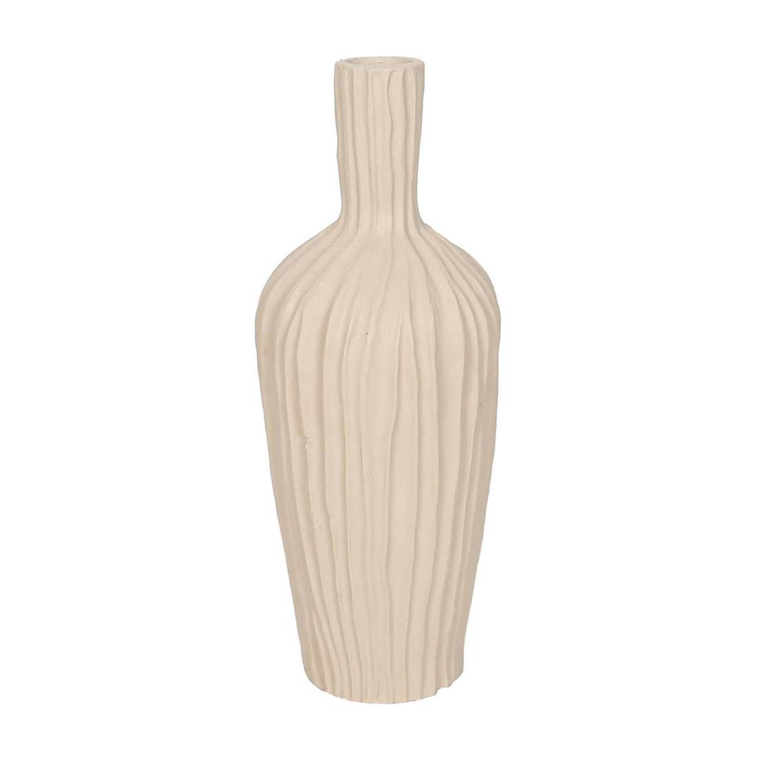 ATHENA VASE MGO BEIGE 18x18xH51cm PRC