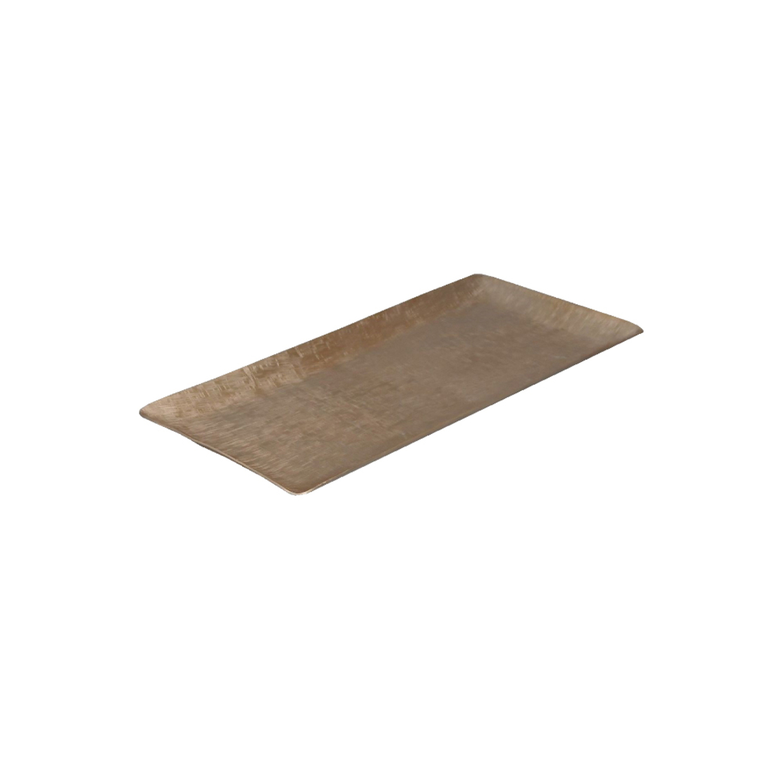 ORLY FLAT TRAY ALUMINIUM CHAMPAGNE 49x19xH2cm IN