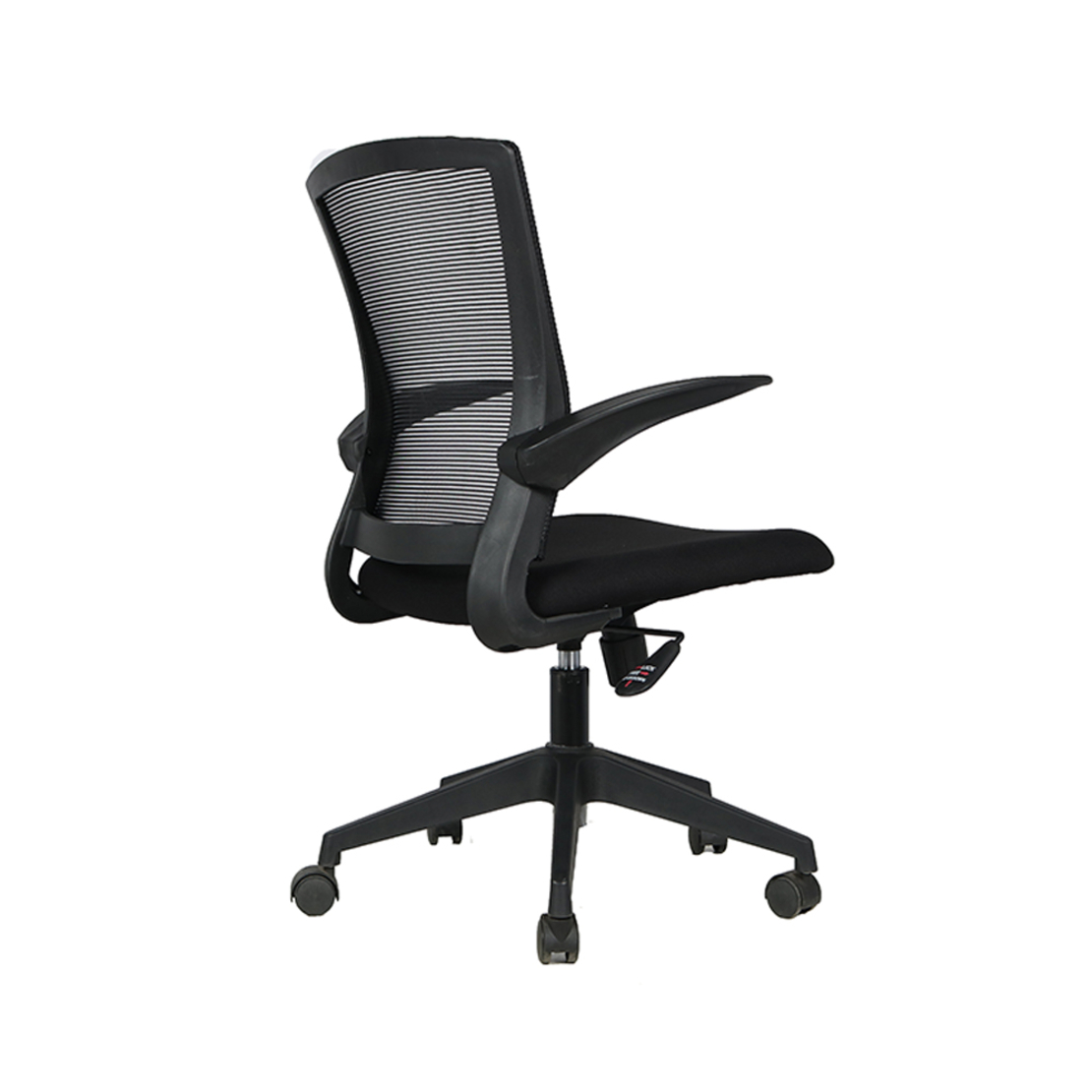 SHARP CHAIR DESK FABRIC BLACK 58x58,5xH103cm PRC