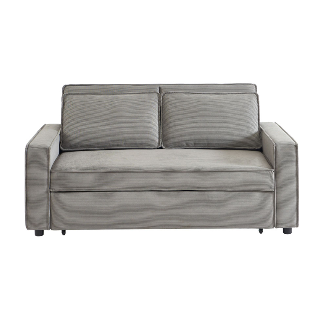 CUBO SOFA BED 3SEAT FABRIC GREY FABRIC E1