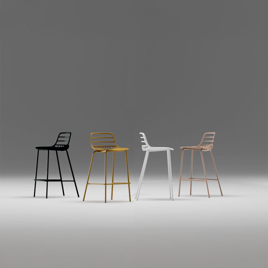CANDY STOOL PP YELLOW PRC