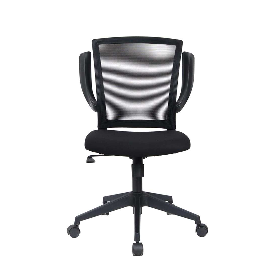SHARP CHAIR DESK FABRIC BLACK 58x58,5xH103cm PRC