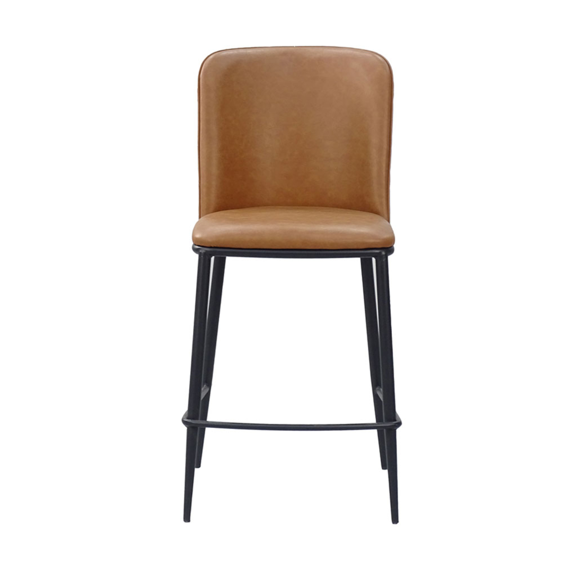 COUTURE STOOL BAR FABRIC CAMEL METAL BLACK PRC