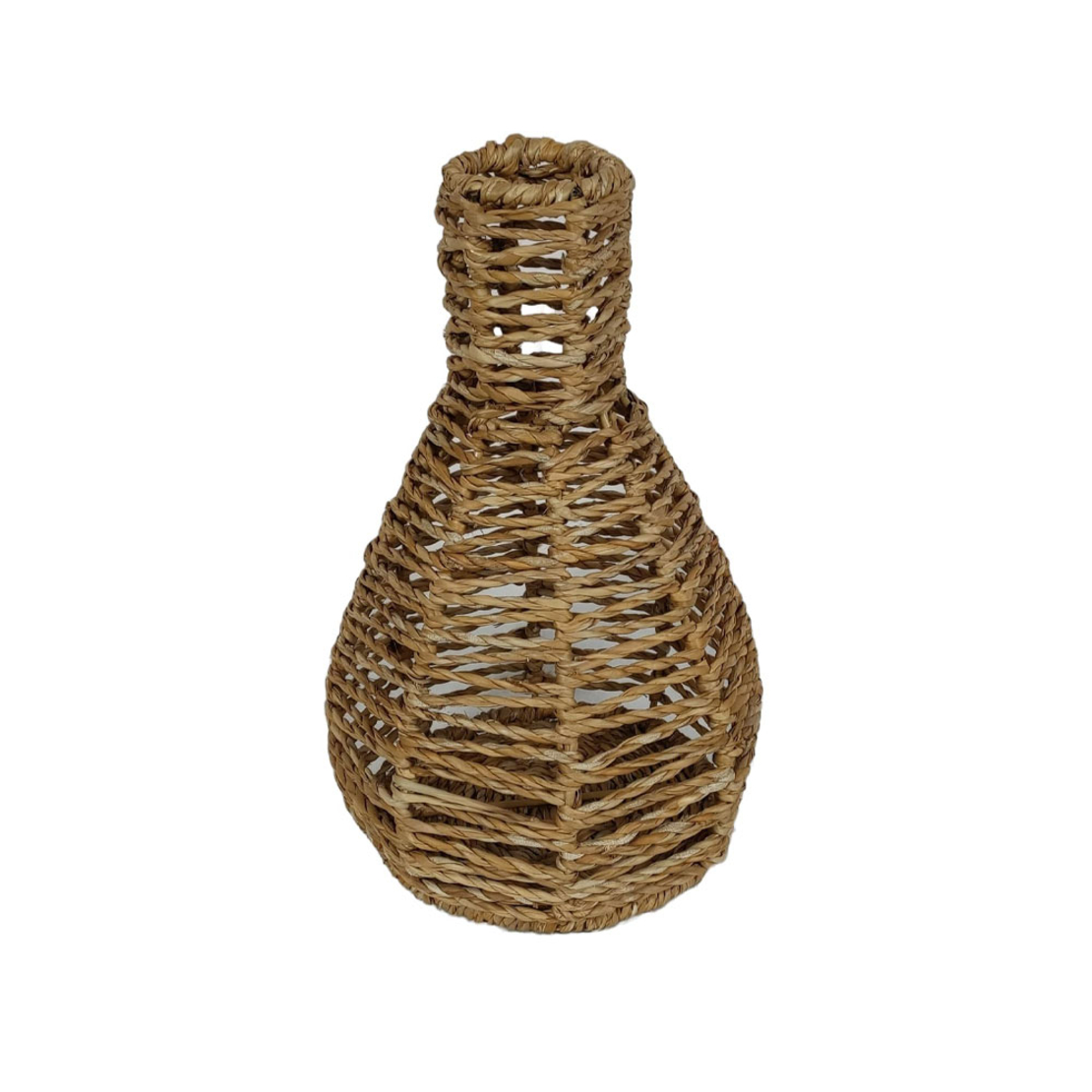 ALMAR VASE SEAGRASS IRON NATURAL D8/22/20xH35cm