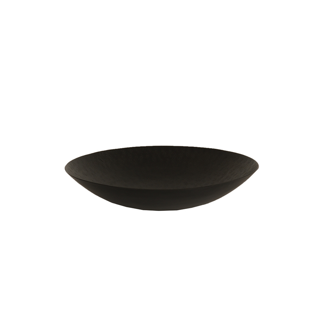 DAHLIA BOWL ALUMINIUM BLACK D41xH8cm IN