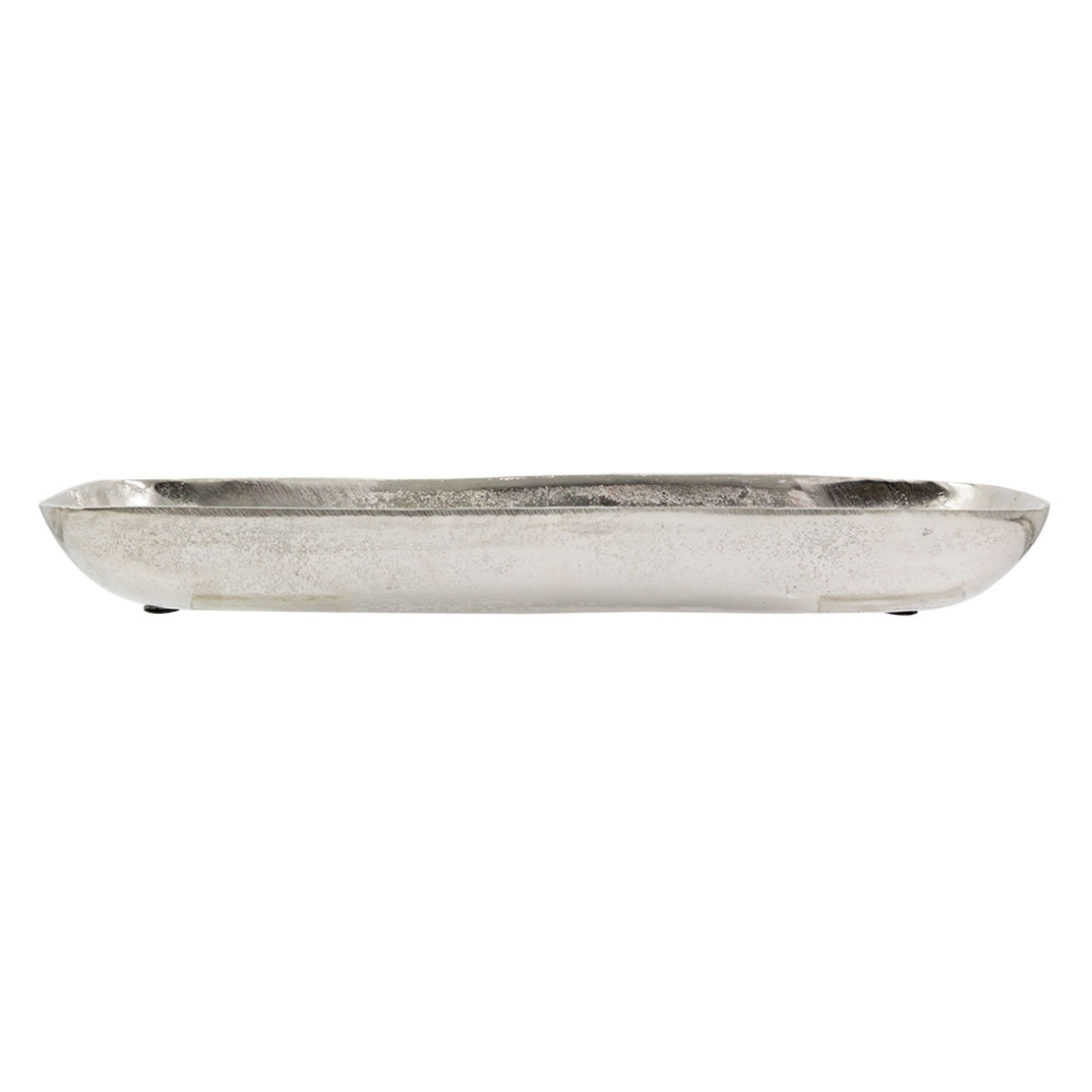 VOBIS TRAY ALUMINIUM SILVER 14x40xH5cm IN