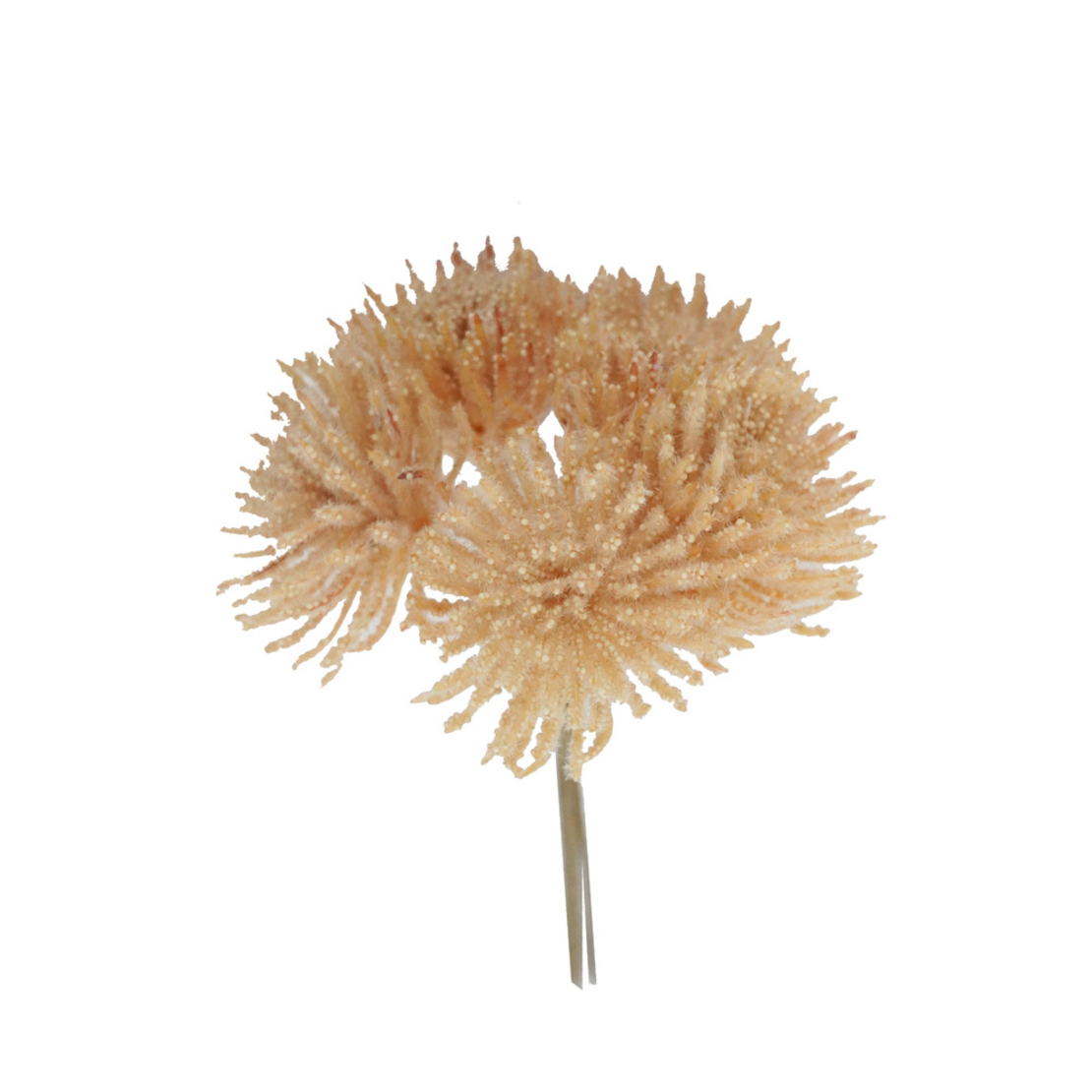 AROMA PETALS ARTIFICIAL FLOWER FOAM PVC PEACH H22c