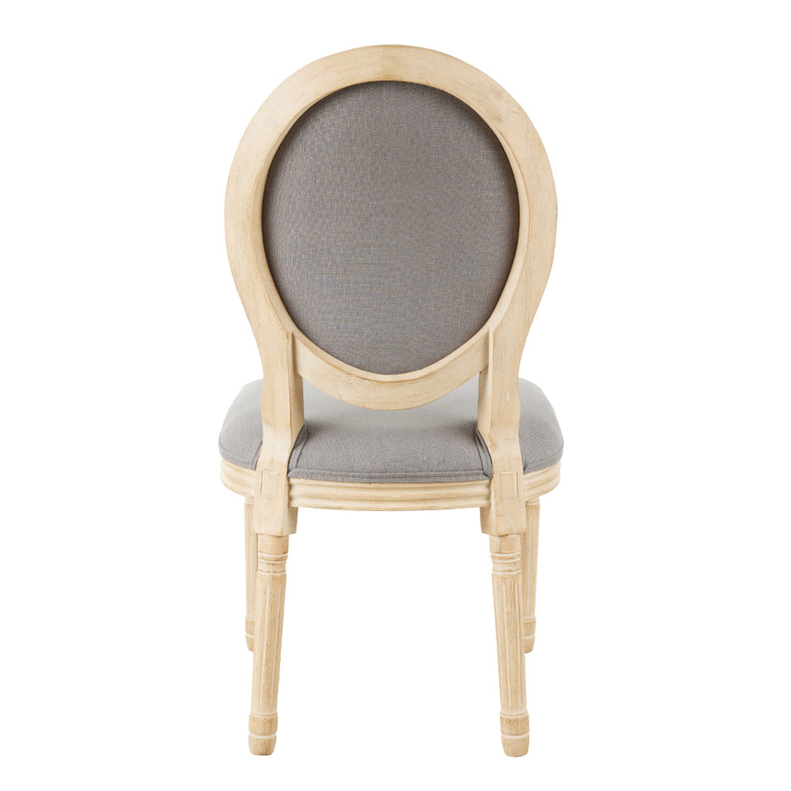 LUDOVIQUE CHAIR WOOD BIRCH GREY WOOD RUBBERWOOD NATURAL PRC