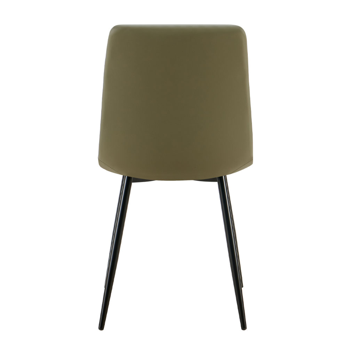 CARRE CHAIR FABRIC OLIVE GREEN METAL E1 PRC