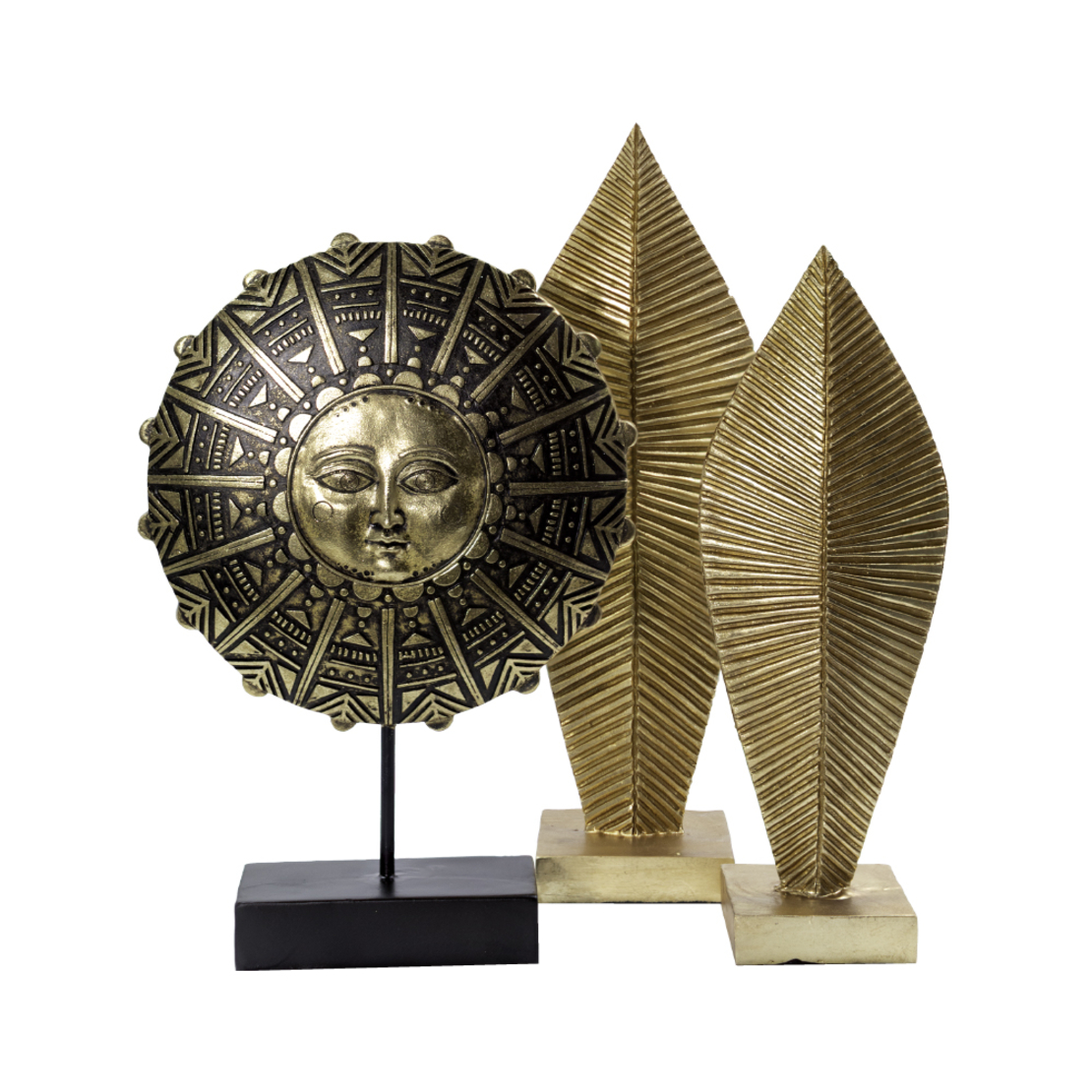 OSIRIS DECO POLYRESIN BRONZE BLACK 28x7,8xH40cm PR