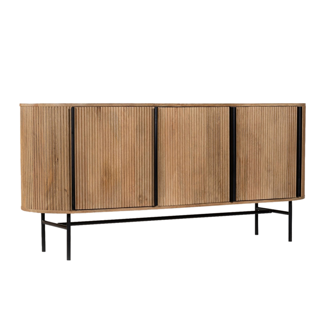 Organic sideboard 3 door solid wood