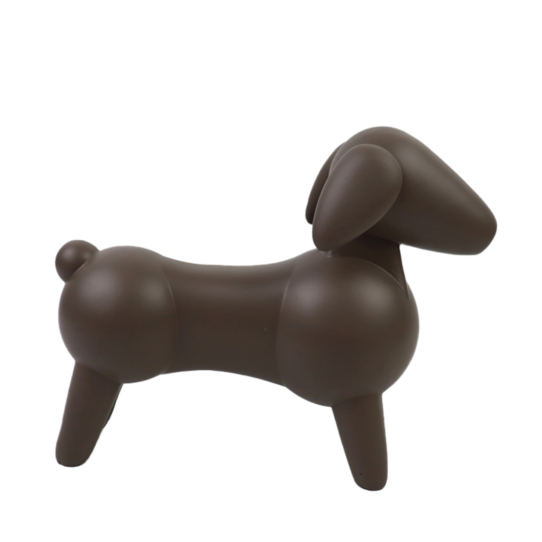 IVOR DECO DOG POLYRESIN BROWN 20x7,5xH16cm PRC