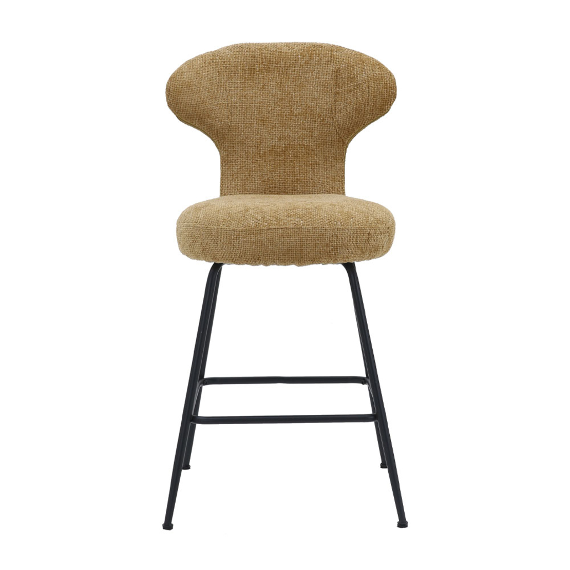 FUNGO STOOL BAR FABRIC LEMON METAL BLACK E1 PRC