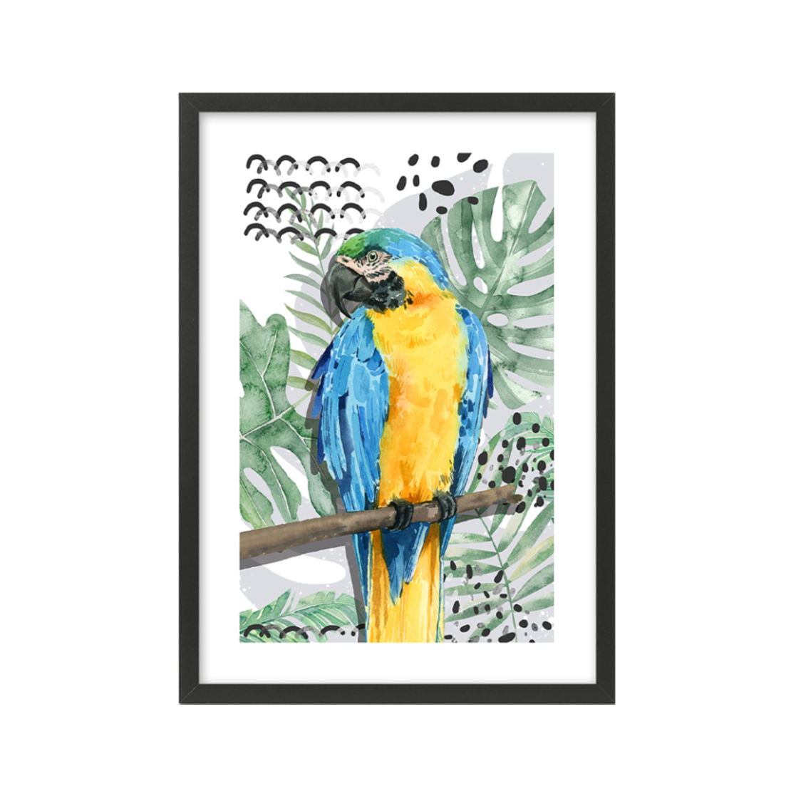 OMU 2 PAINTING SET 2PCS MDF MULTICOLOR PAPER FRAME