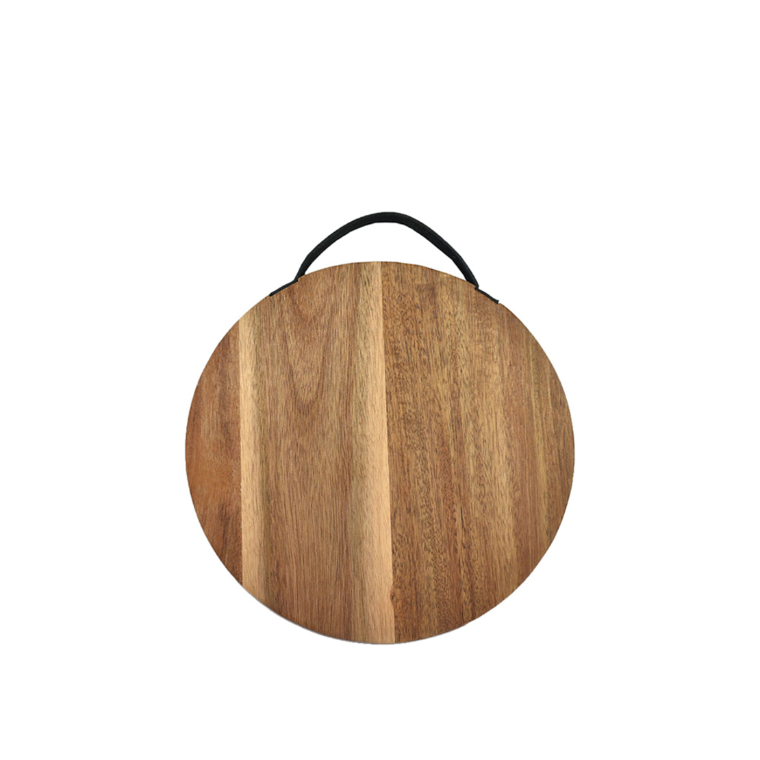 TORRO TRAY CUTTING WOOD NATURAL BLACK 25x25xH2cm P