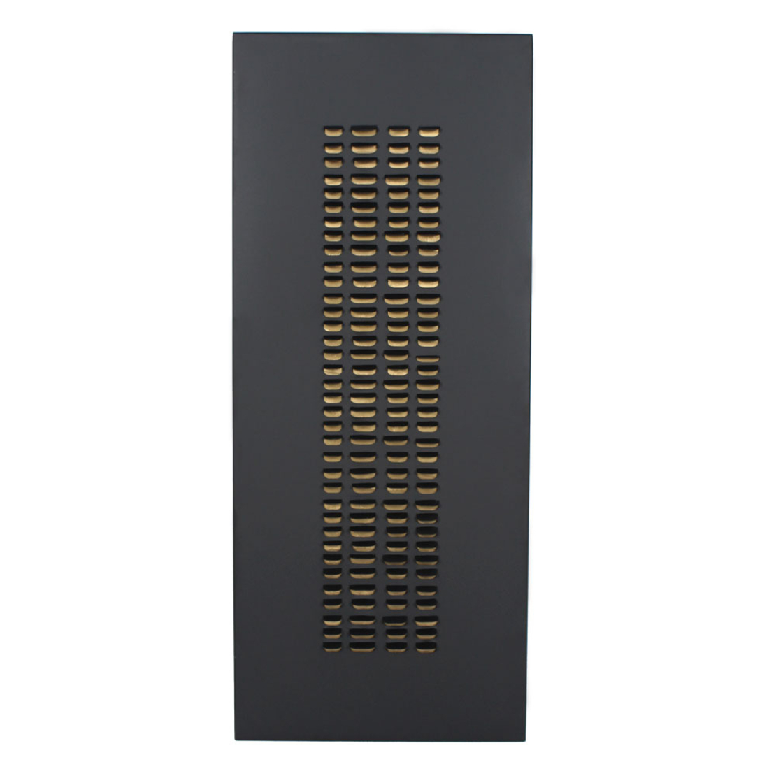 ESCAPE PAINTING DECORATIVE 50x120x4 METAL BLACK GOLD MDF