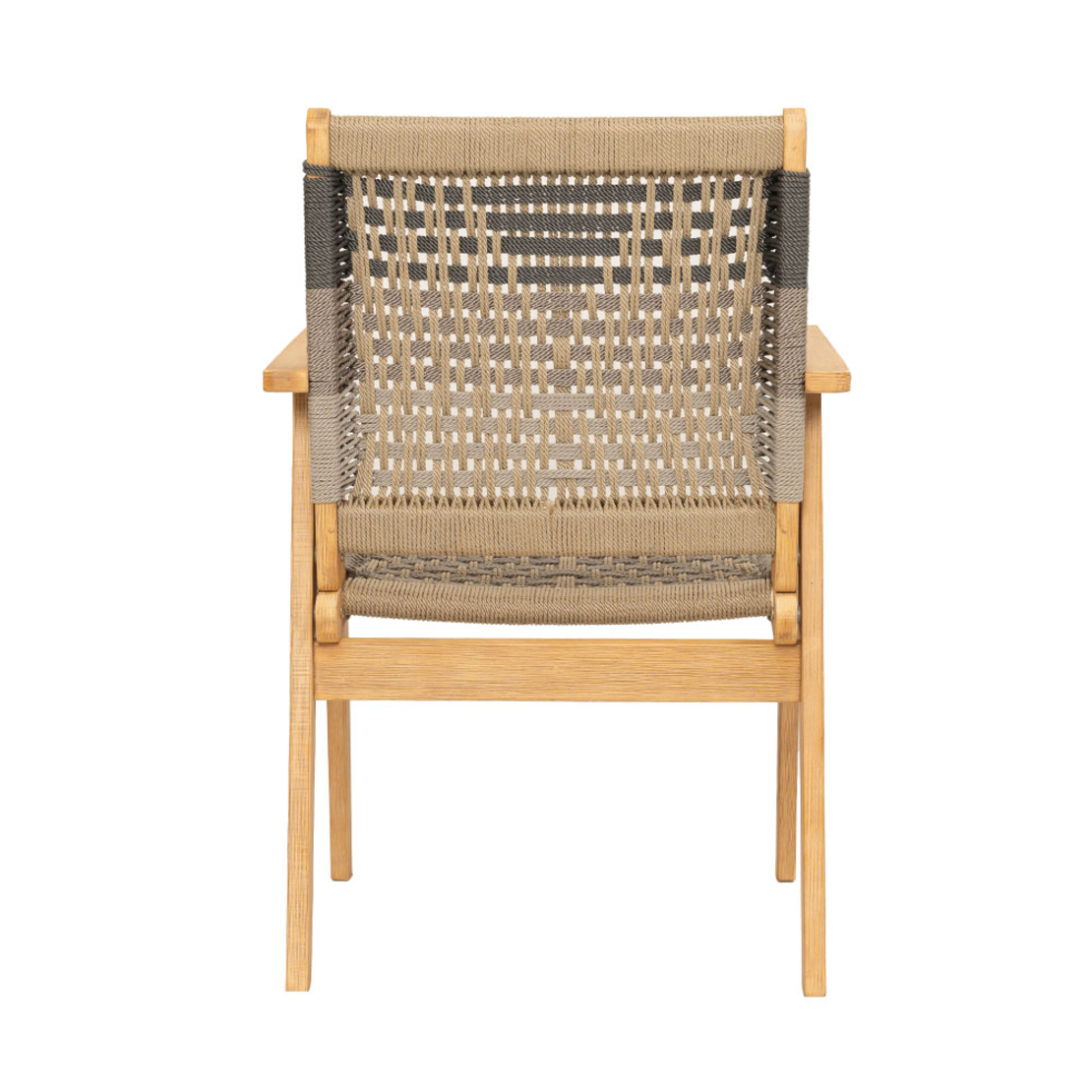 VEGA ARMCHAIR ROPE MULTICOLOR NATURAL 58x56xH87cm VN