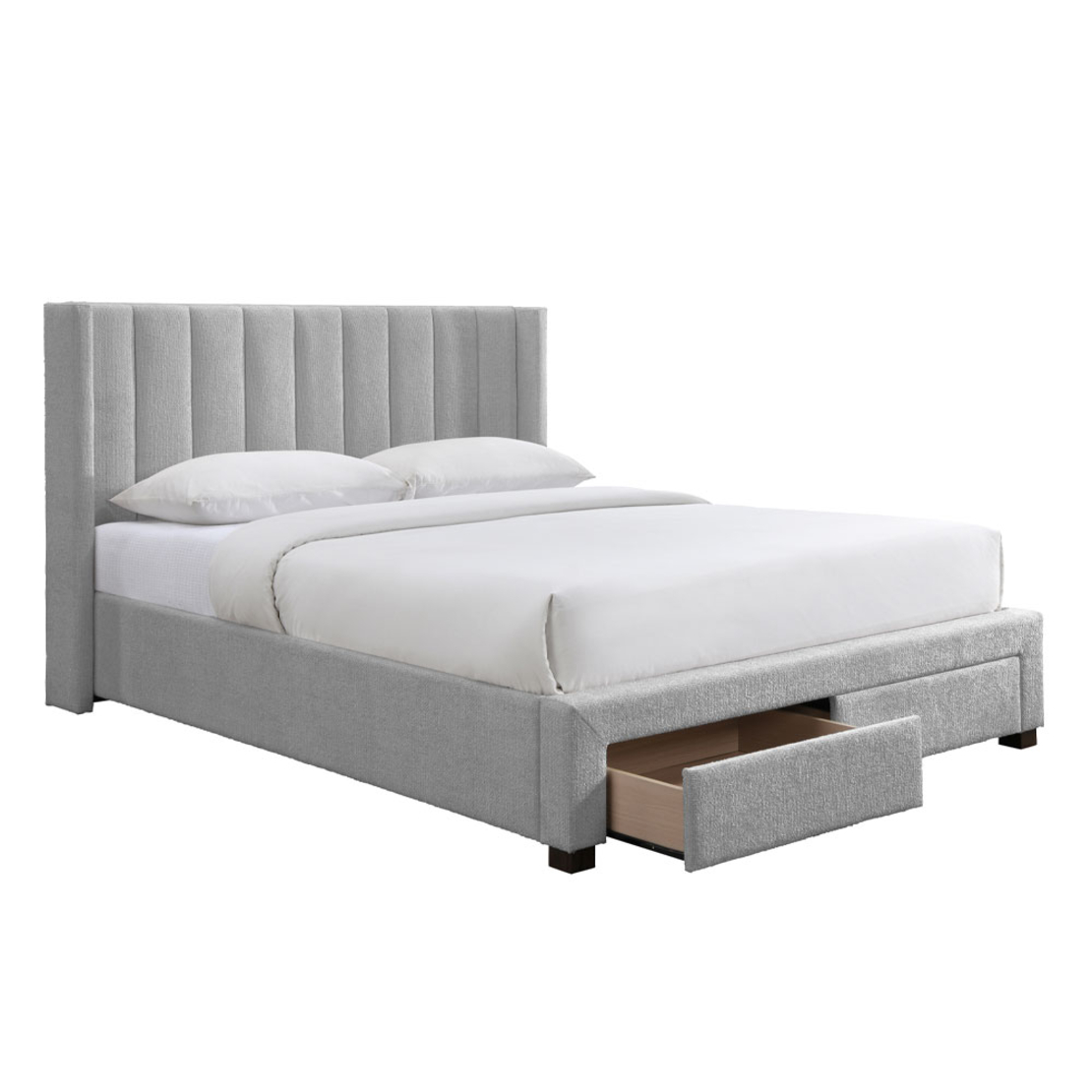 HIDE ME BED (FOR MATTRESS 160x200cm) FABRIC ELEPHANT LIGHT E1 MY