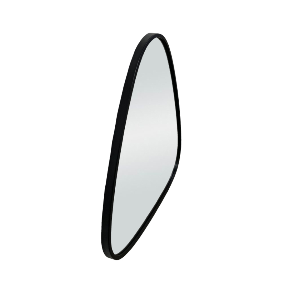 ABSTRACT 63 MIRROR WALL METAL BLACK 60x2xH63cm PRC